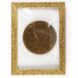1915 Panama Pacific Exposition award medal, executed in bronze, obverse with a nude male and