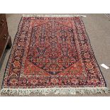 Persian Bidjar carpet, 4'1" x 6'8"