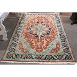 Agra Serapi carpet, 5'9" x 9'