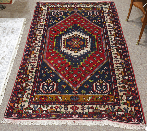 Turkish carpet, 3'6" x 6'