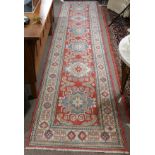 Uzbek Kazak runner, 2'9" x 13'4"