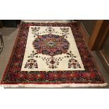 Tribal Afshar carpet, 5' x 6'4"