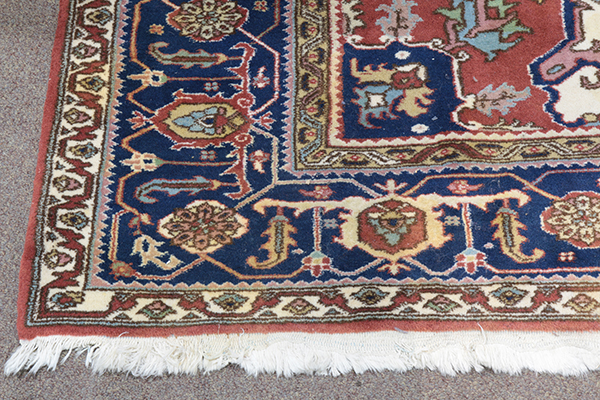 Indo Heriz carpet, 7'5" x 10'8" - Image 3 of 4