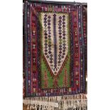 Turkish Kilim carpet, 4'6" x 6'8"