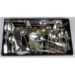 (lot of 48) Silver flatware group consisting of American and English sterling silver assorted