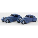 (lot of 2) English Bugatti models selected for the Design Centre London, and executed by Kevin