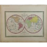 (lot of 4) Assorted Maps including "A New Map of the World on the Globular Projection," "China," "