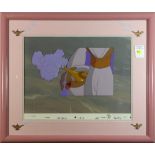 The Walt Disney Company, "Aladdin," circa 1992, animation cel, accompanied by COA from the Walt