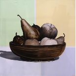 Tom Corbin (American, b. 1954), "Still Life #2," 2008, oil on canvas, signed lower right, overall (