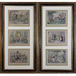 (lot of 2 groupings) British School (19th century), Assorted Scenes of King Henry VIII, King Henry