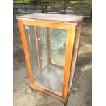 Small vintage display cabinet