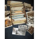 A quantity of pictorial postcards