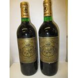 2 Bottles of 1990 Vedrines Bordeaux