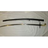 A 19th century cavalry  sword by Thurkle, Soho London