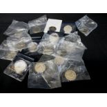 16 Royal Mint £5 coins in presentation packs