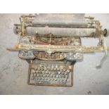 An early 20th century Remington typewriter