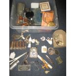 A box of very interesting collectable items