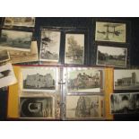 Approximately 80 vintage postcards several of local interest