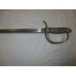 A late 19th century Hawksworth officers sword