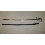 A 19th century German officers sword