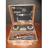 A cased 1930's vintage Rogers 'Vitalator' Ultra Violet therapy machine