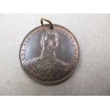 A medallion commemorating the death of the Duke of Clarence & Avondale the prime suspect for Jack