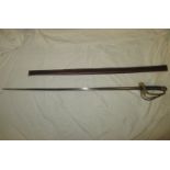 A 19th century Cavalry sword