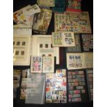 A large collection of World stamps in several albums and loose