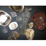 A quantity of glass and other clearance items