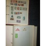 Two albums of world stamps