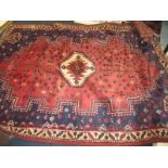 A High quality hand knotted vintage Persian wool rug, approx. size 2 x 2.7mtr