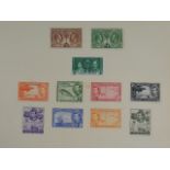 Cayman Islands Stamps, Early 20thC, Hinged, Unfranked, One Sheet