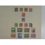 Grenada Stamps, 19thC To Early 20thC, Hinged, Some Unfranked, Two Sheets