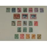 Jamaica Stamps, 19thC To Mid 20thC, Hinged, Some Unfranked, Four Sheets