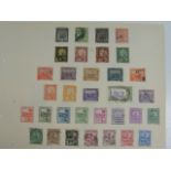 Tunisie Stamps, Early To Mid 20thC, Hinged, Some Unfranked, Two Sheets
