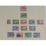 Dominica Stamps, Early To Mid 20thC, Hinged, Some Unfranked, One Sheet