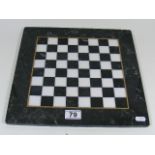 A Marble Chess Board