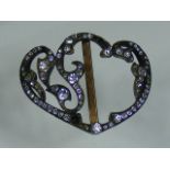 A Victorian Paste Buckle A/F