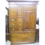 A 19thC. Scottish Mahogany Compactum