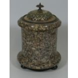 A Scottish Granite Tobacco Jar