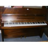 A Welmar Iron Overstrung Upright Piano