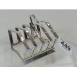 A Mappin & Web Art Deco Toast Rack