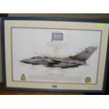 A Signed Print Of Modern Aircraft & Two Other Modern Prints