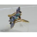 A Ladies Gold & Opal Ring