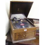 An HMV Gramophone