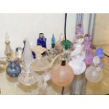 Approx. 18 scent bottles inc. Murano