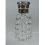 A Good Silver Topped Scent Bottle