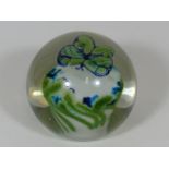 A Large Limited Edition 91/100 Venini Glass Paperweight