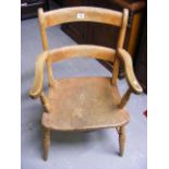 A 19thC. Elm Chair