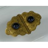 A 19thC. Gilt Bronze Buckle